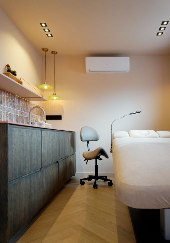 Schoonheidssalon kleurrijk.